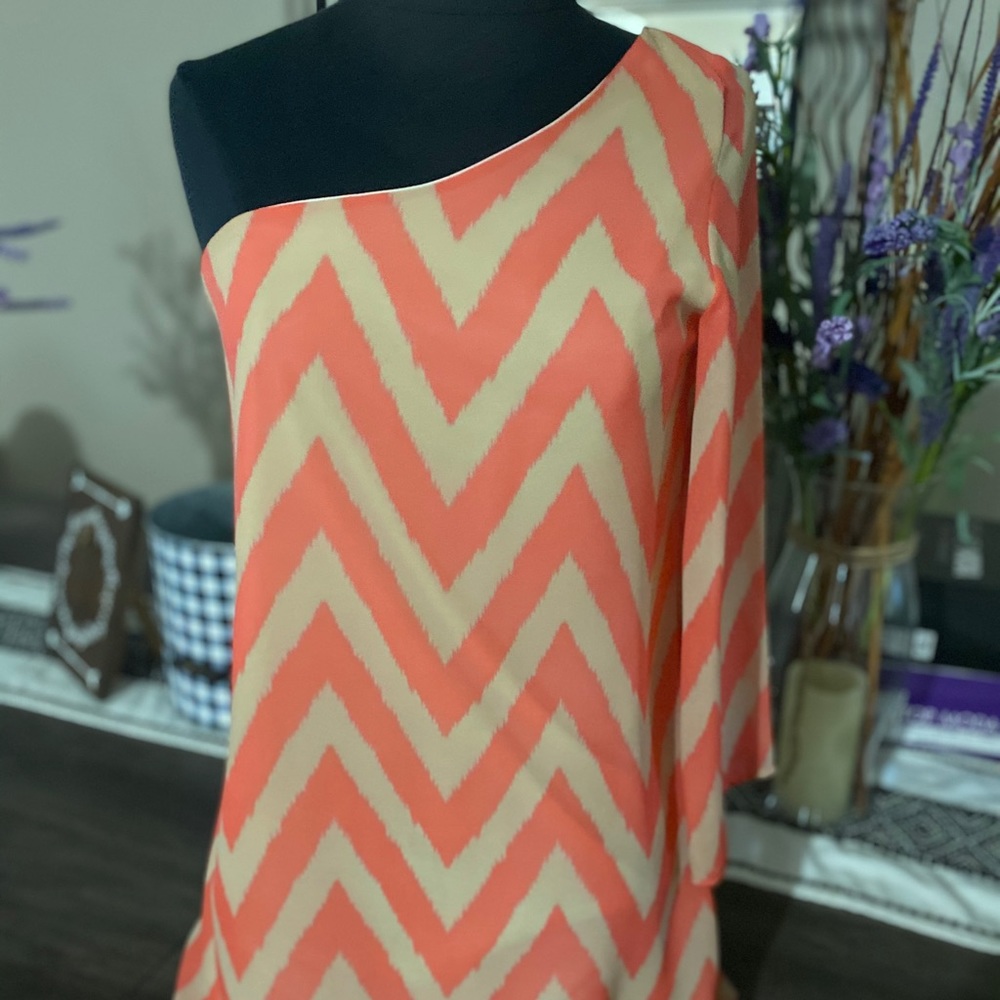 One Shoulder Cocktail Dress